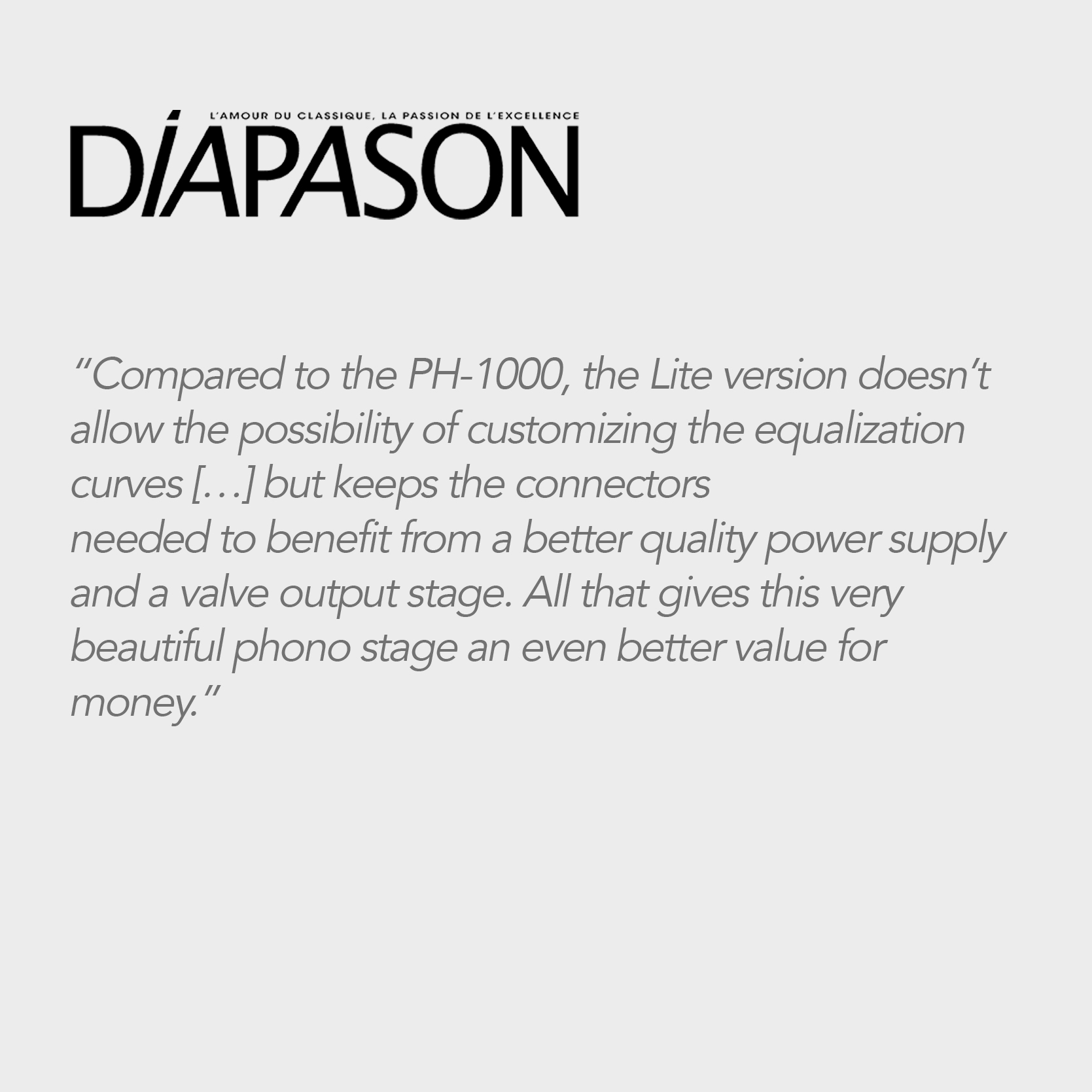 Diapason | PH-1000