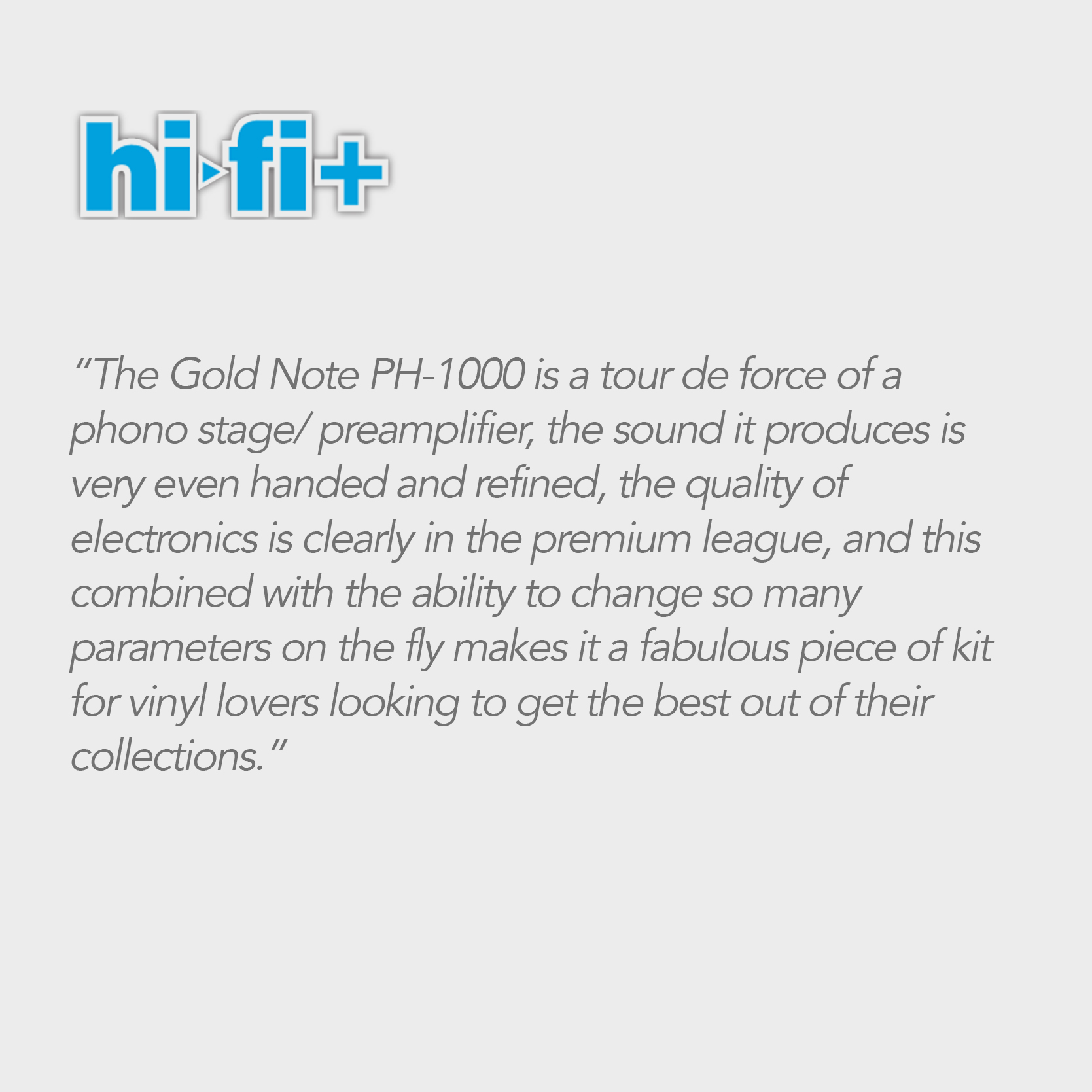 Hifi+ | PH-1000