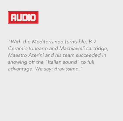 Audio | Mediterraneo, B-7 Ceramic, Machiavelli MKII