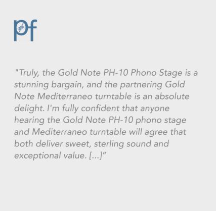 Positive feedback | PH-10, Mediterraneo