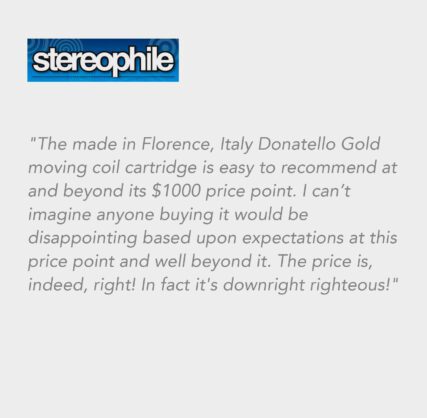 Stereophile | Donatello Gold